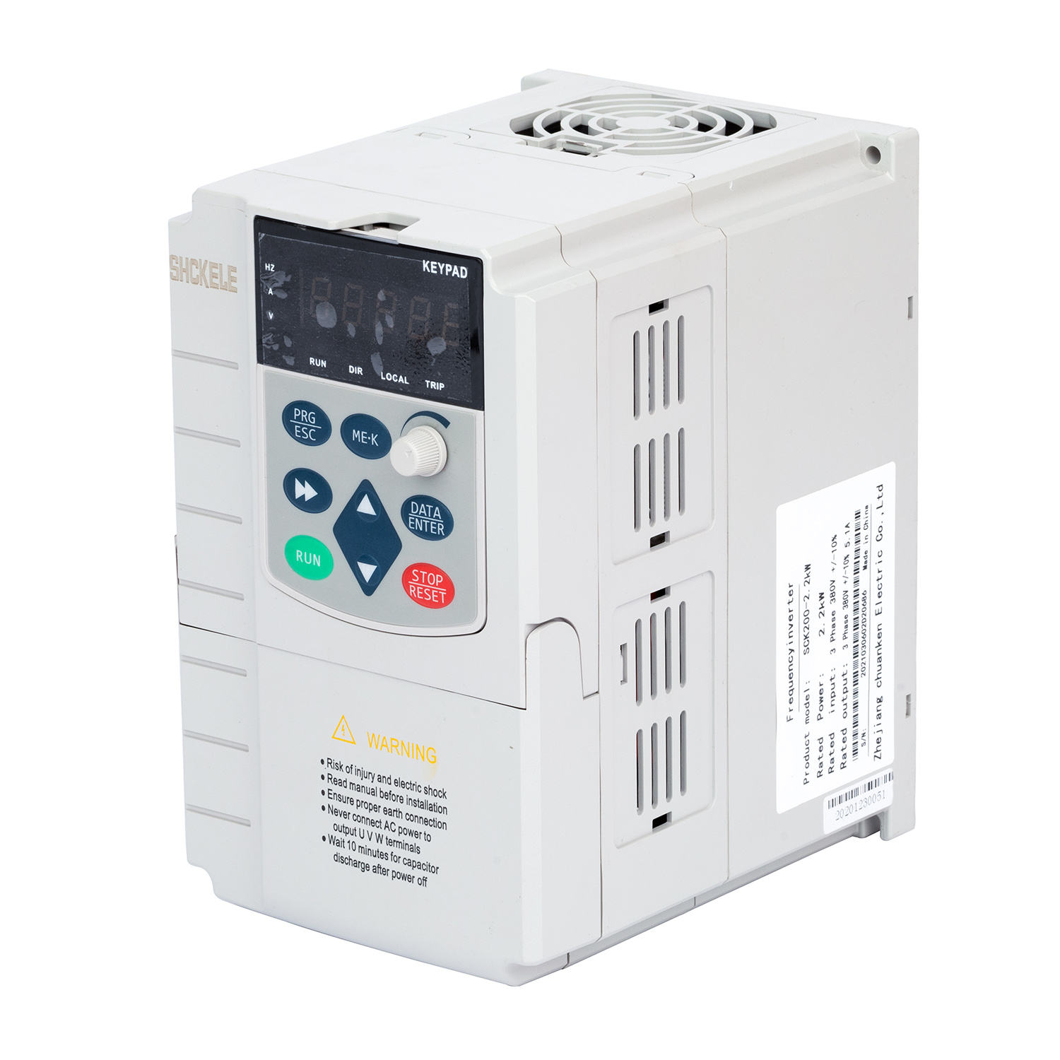Manufacturer 1 Phase Input to 3 Phase Output Vfd 5.5KW Variable Frequency Drive/low Frequency Converter