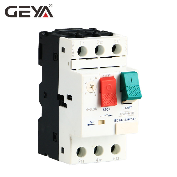 GEYA Factory Cheap Price GV1 GV2 GV3 Air Switch 0.1A-32A Motor Protection Thermal Switch