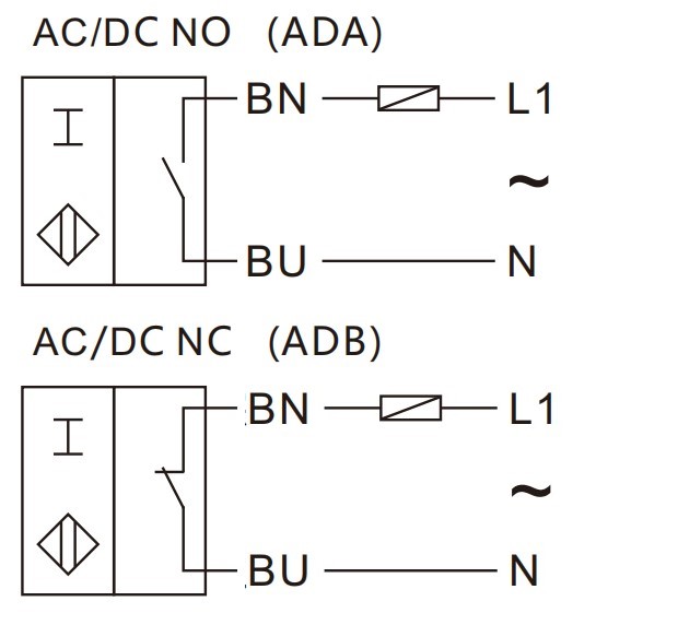GEYA NPN NO Proximity Sensor Switch  2mm 4mm  5mm Cylindrical DC 6-36V NPN 200ma Normally Open/ Closed Customized