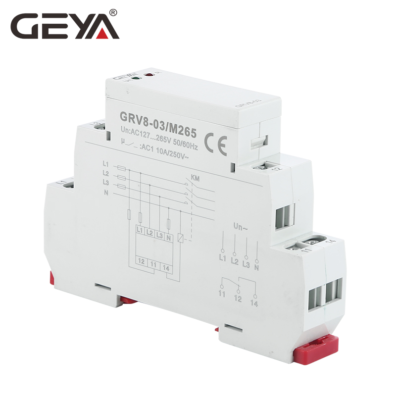 GEYA GRV8-03 M265 3 Phase Supply Control Relays Monitoring Phase Sequence Phase Failure