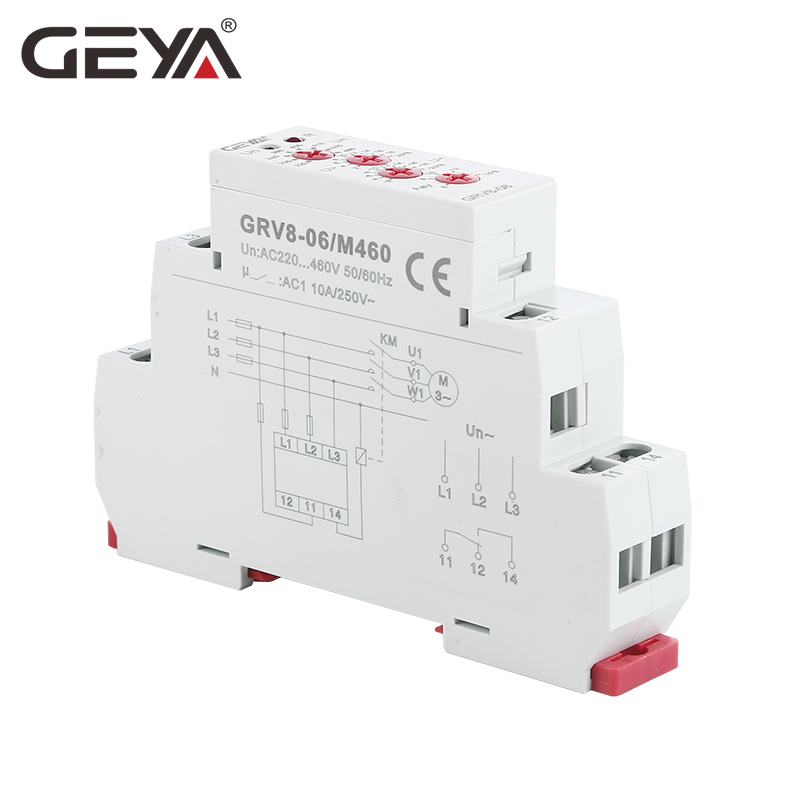 GEYA GRV8-06 Overvoltage Undervoltage Relay Phase Sequence Asymmetry Control Relay