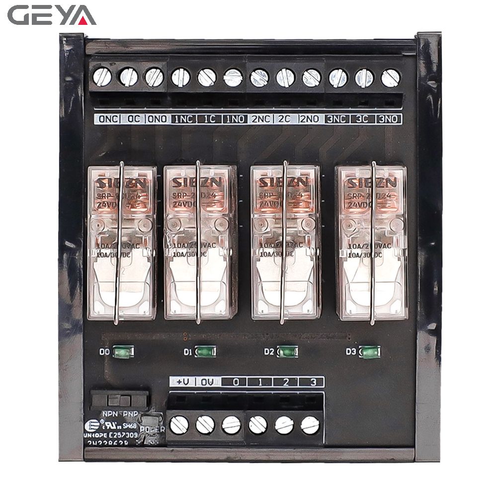GEYAFY-NG2R-8C 8 Channel Relay Board 5V 12V 24V Remote Control Relay Module General Purpose Electromagnetic Relay