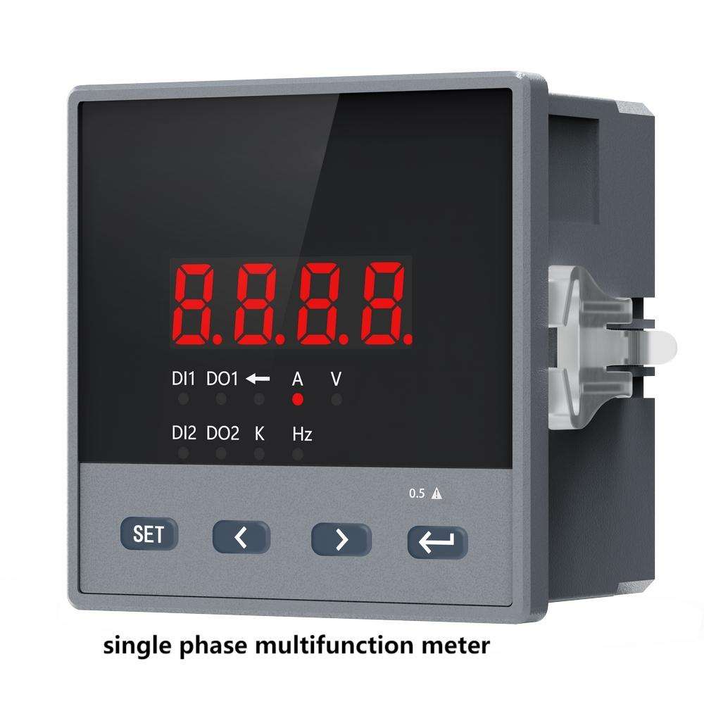 GEYA GY500-3V1 AC 220V 96*96mm Intelligent Harmonic Digital Display Voltage Single Phase Power Meter Multifunctional