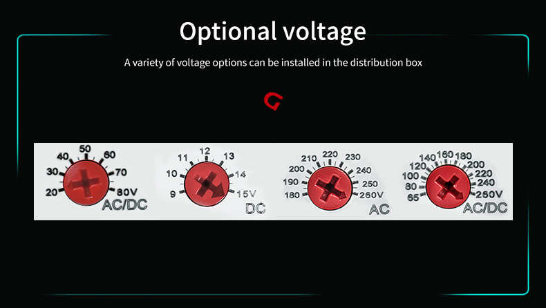 GEYA GRV8-02 AC220 Single-phase Voltage Adjustable Voltage protection Phase Failure 240v Relay Dc Voltage Monitoring Relay