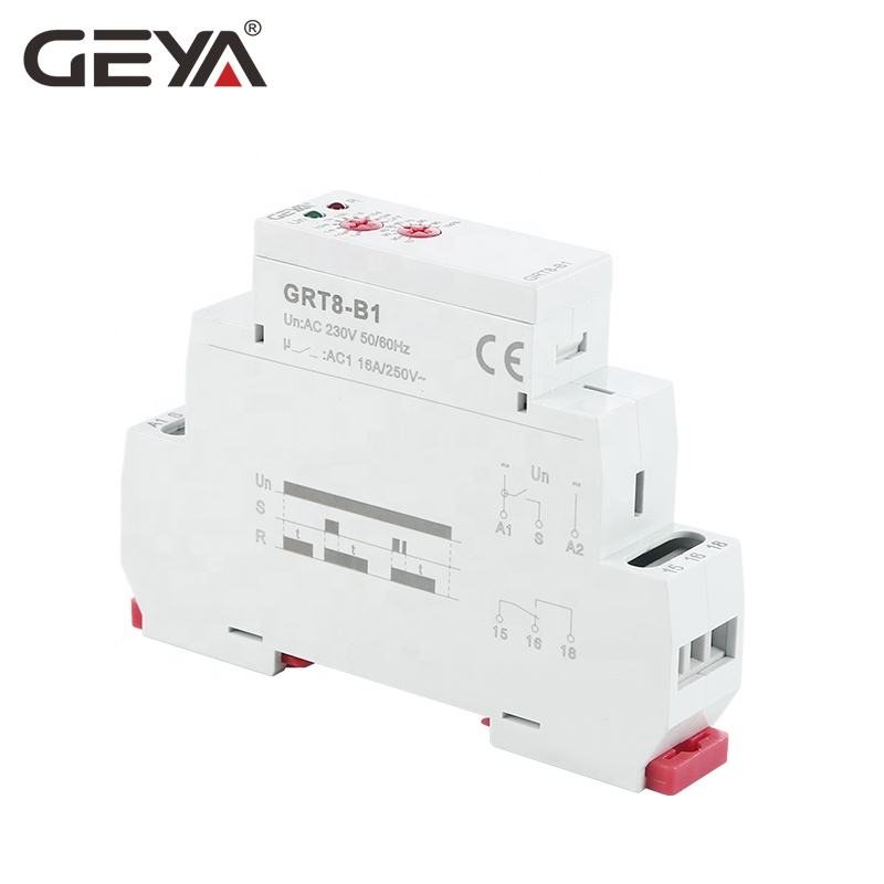 GEYA Timer Control Dc 12v Water Level Control Time Multifunction protection Under Voltage 12vdc 220v Timer Delay Relay
