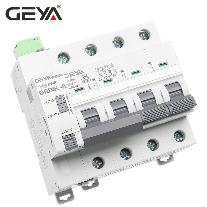 NEW GEYA GRD9L-S+GYM9 4P with Remote Control Opening and Closing Function Rcloser Automatic Circuit Breaker