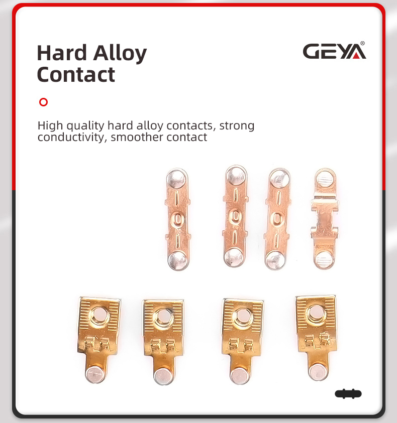 GEYA GLC1-25 36V 110V 220V 380V Din Rail Telemecanique Magnetic AC Contactor  Lc1 E09 Ac Contactor Contactors 265a Geya