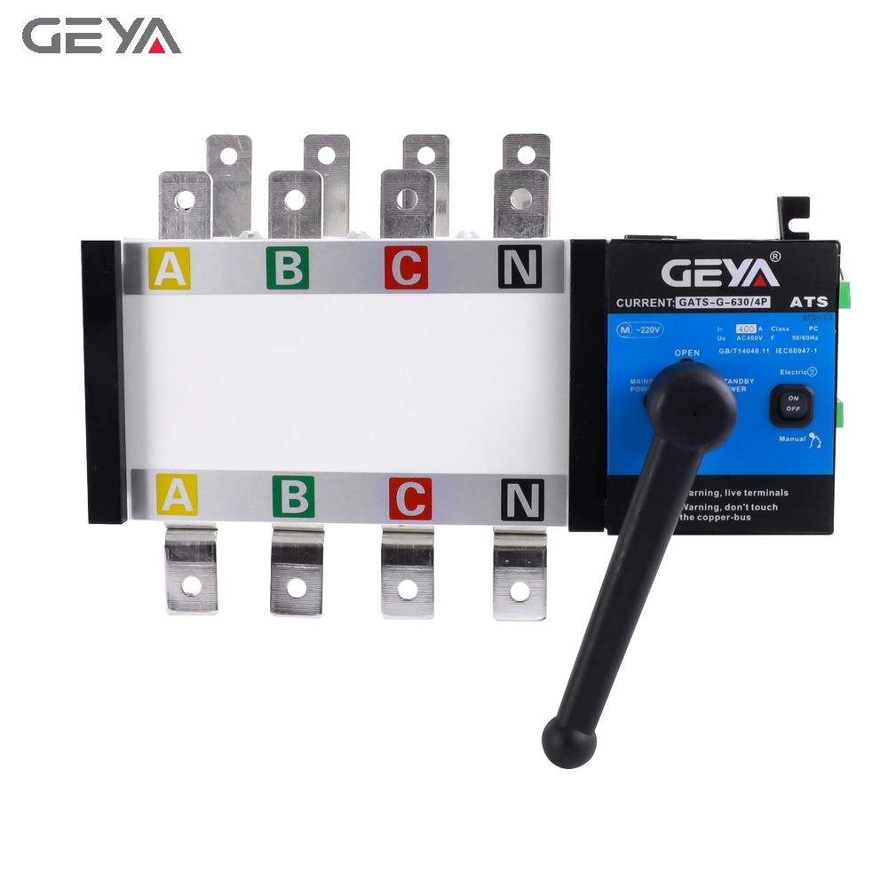 GEYA Generator 2020 2021 CE CB Certified Electrical Automatic Transfer Switch 3200A 250A ATS Dual Power Controller