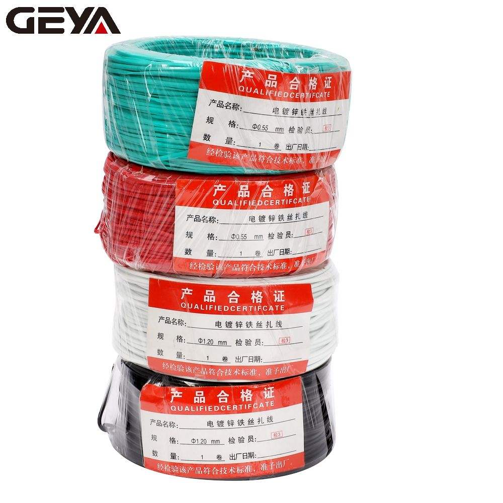 GEYA High Quality Multi Colors Self Locking Flexible Nylon 66 Cable Tie China Factory PVC Cable Tie