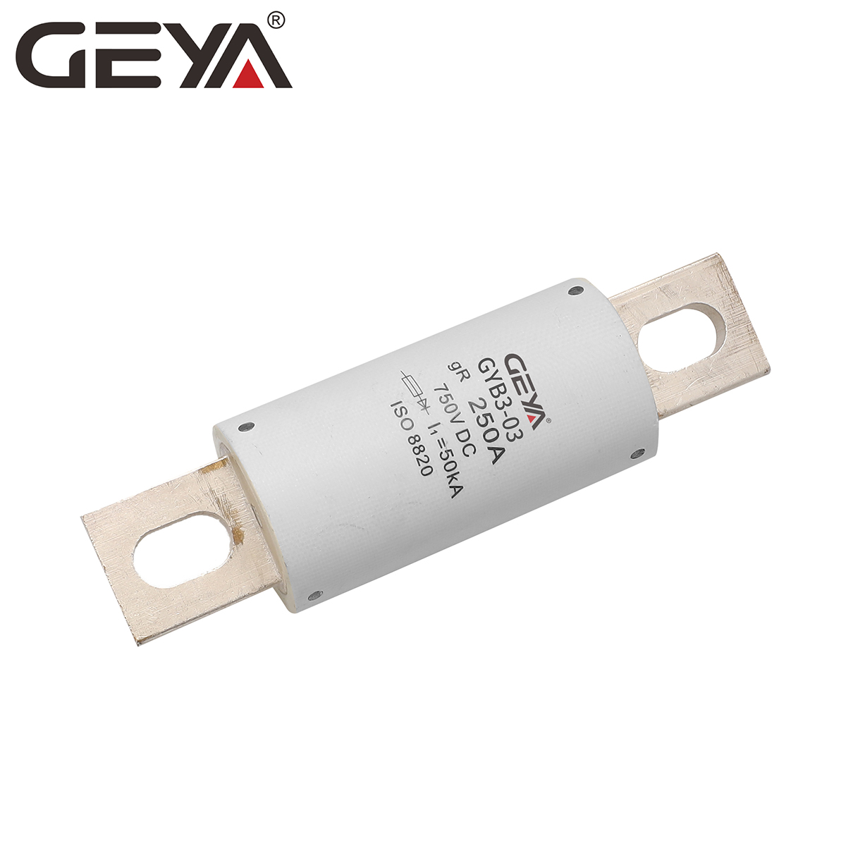 GEYA GYB3-03 250A AC DC 1000V 175-500A EV Cylindrical Fuse Energy Vehicle Protection Fuse Car Fuse PV Fusible Electric