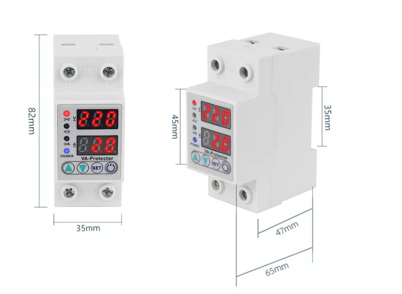 GYEA VANP-2P 63A 220V 63A Voltage - Current Protector