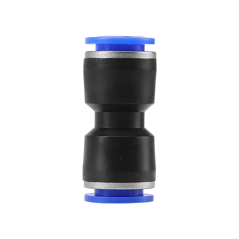 GEYA PU One Touch Straight Union Push in Pipe Connector Plastic Tube Fittings Pneumatic