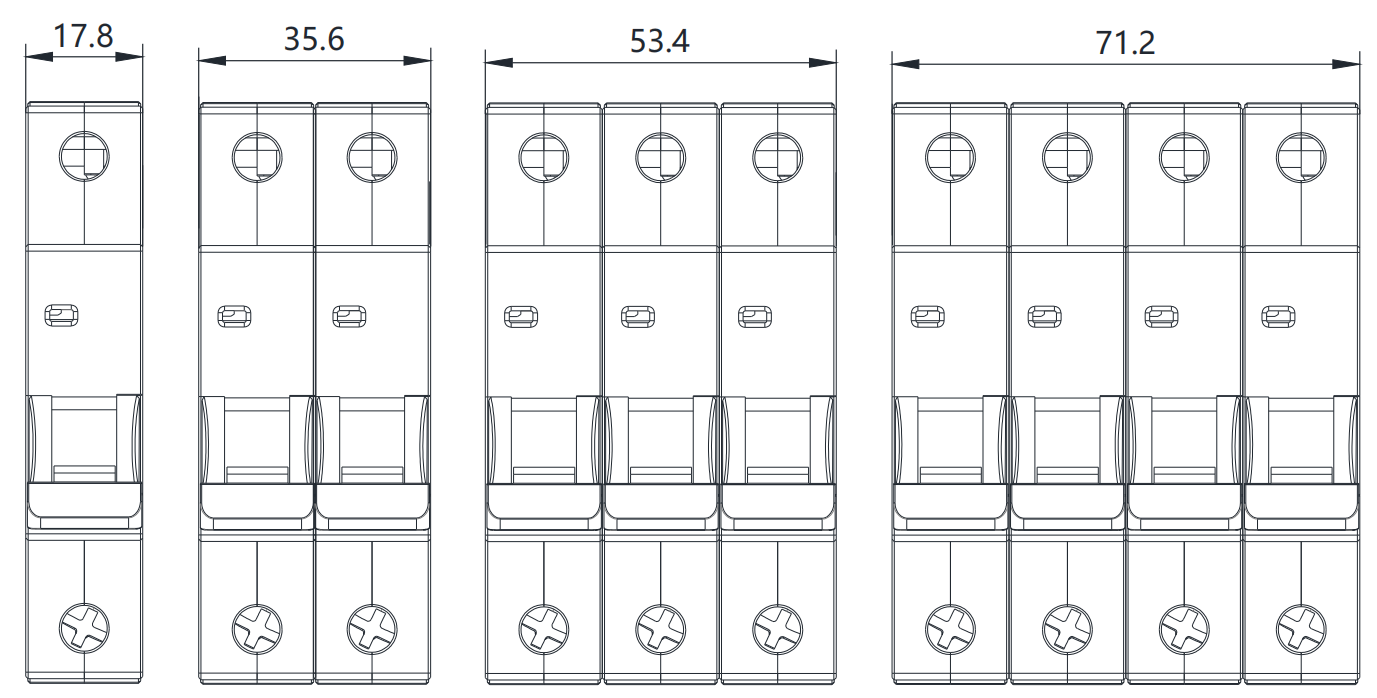 GEYA GYM9H-125-1P 125A AC Mini MCB MCCB Electrical Moulded case Arc Fault Circuit Breaker 10ka Breaker Manufacture 400V