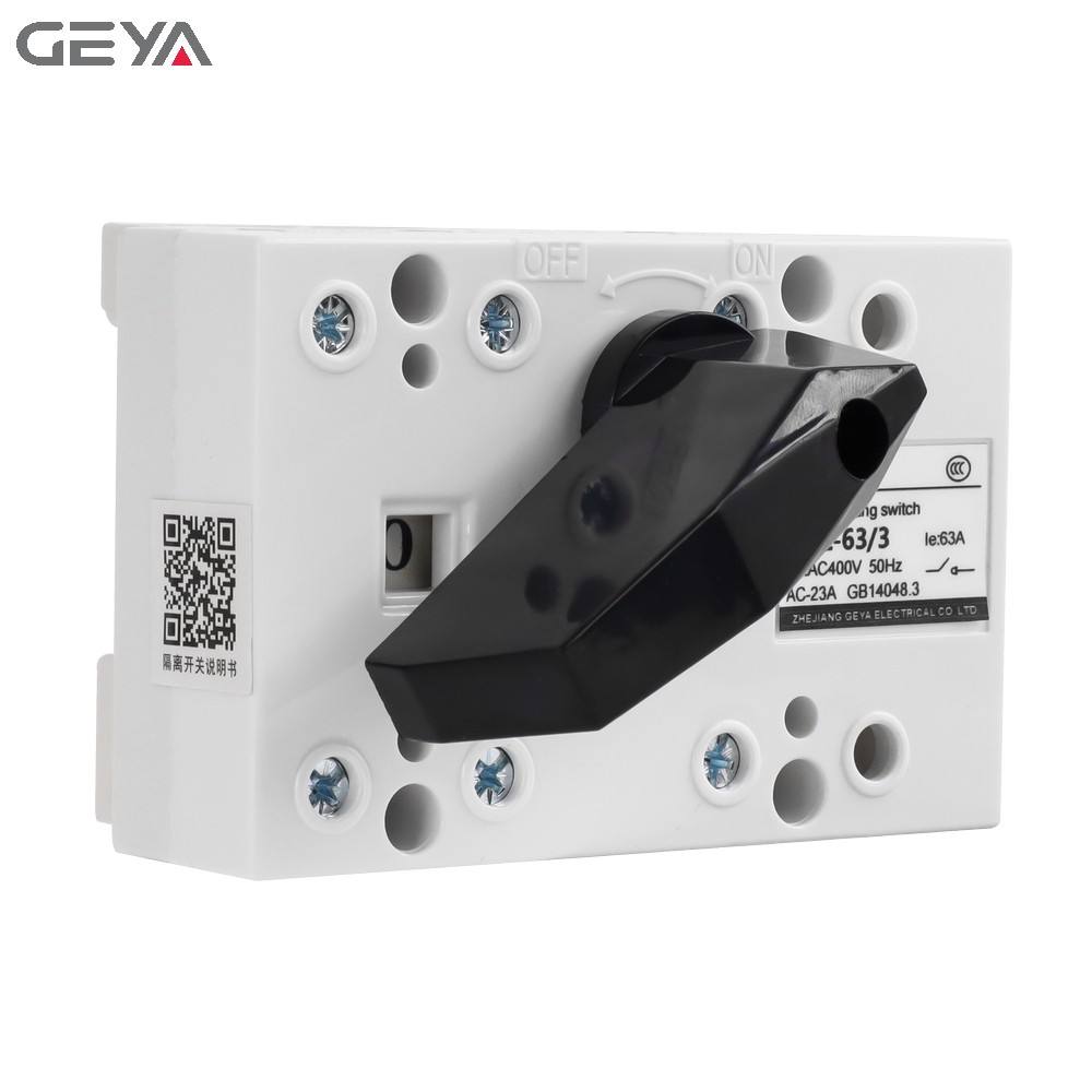 GEYA HGL-63/4P Wholesale High Quality  Automatic Electrical Blade Fuse Knife Switch Isolating Switch