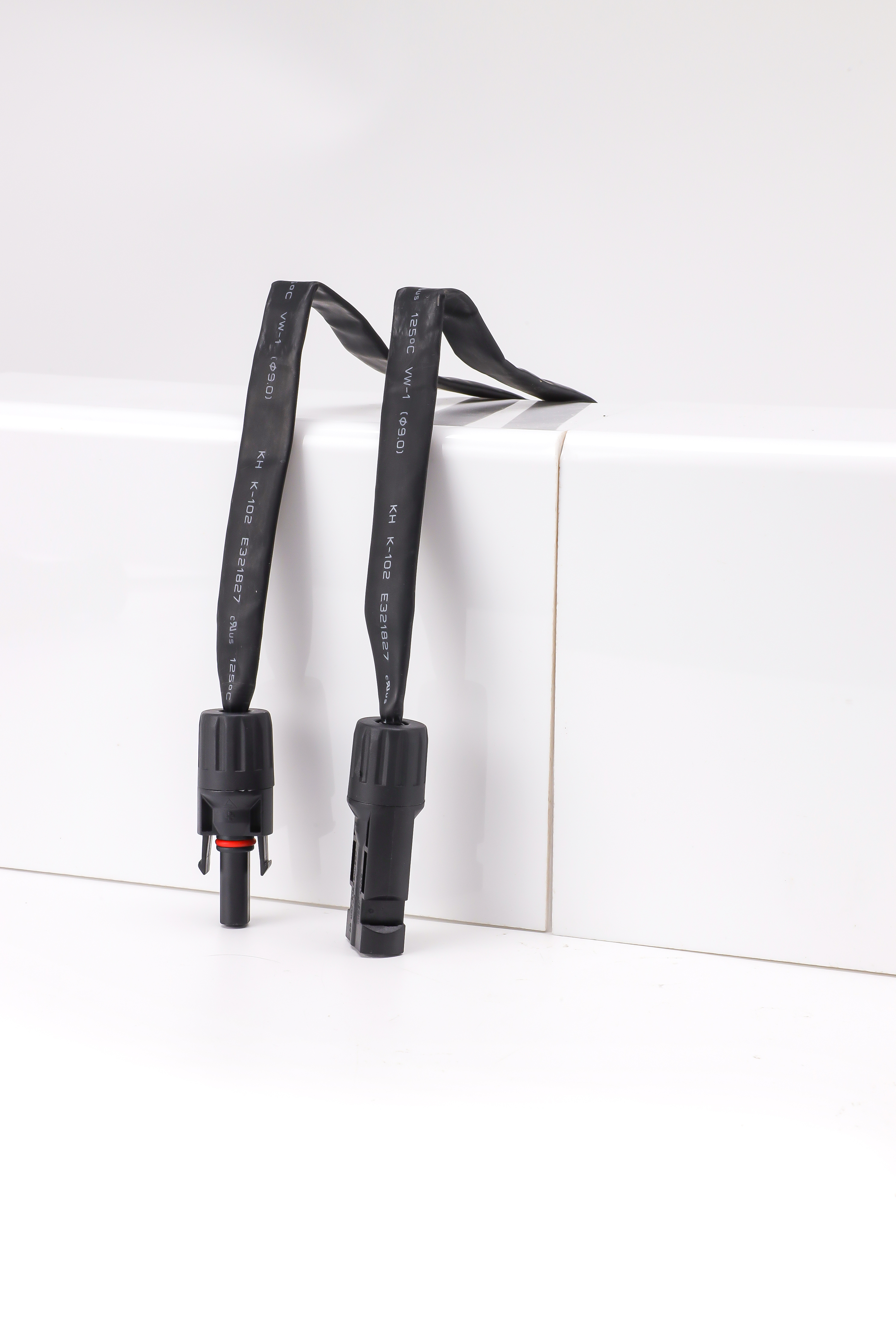 GEYA 6mm2 Flat Copper Strip 4 Connecting Wire Soft Solar 30CM/2M Length Male Female Connectors Solar PV Charging Cable