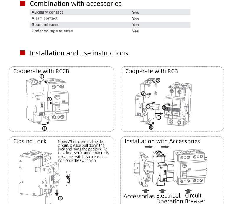 GEYA GRD9L Automatic RCCB Auto Reclosing ELCB Auto Recloser RCCB Residual Current Circuit Breaker MCB MCCB RCCB ELCB DC Reclosin