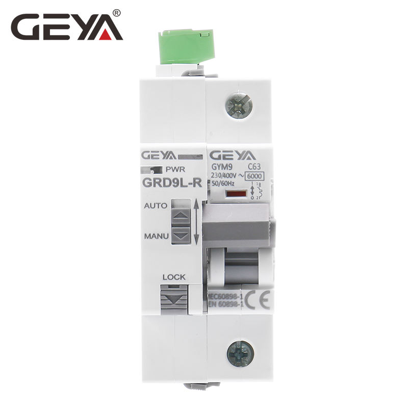 GEYA Din Rail GYM9 1P MCB with Autoreclose Device Automatic Reset Circuit Breaker Smart Home MCB Auto Recloser