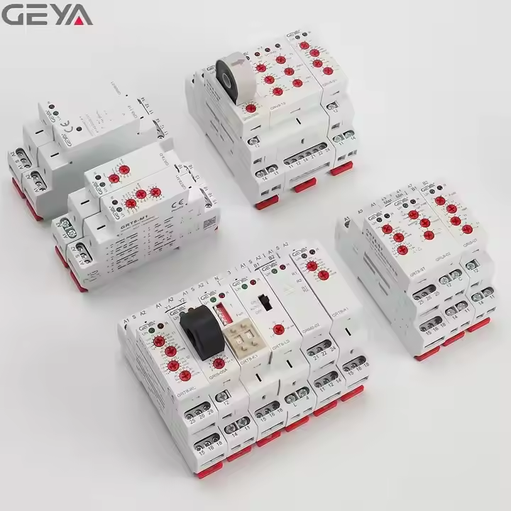 GEYA GRT8-EC AC/DC24V~240V Low Price on Delay Dual Function Time Relay