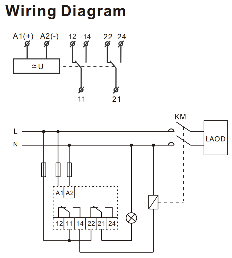 GEYA GRV8-SV AC/DC110V...240V LCD Display Voltage Relay Mini Relay Low Voltage protection Relay 230 v