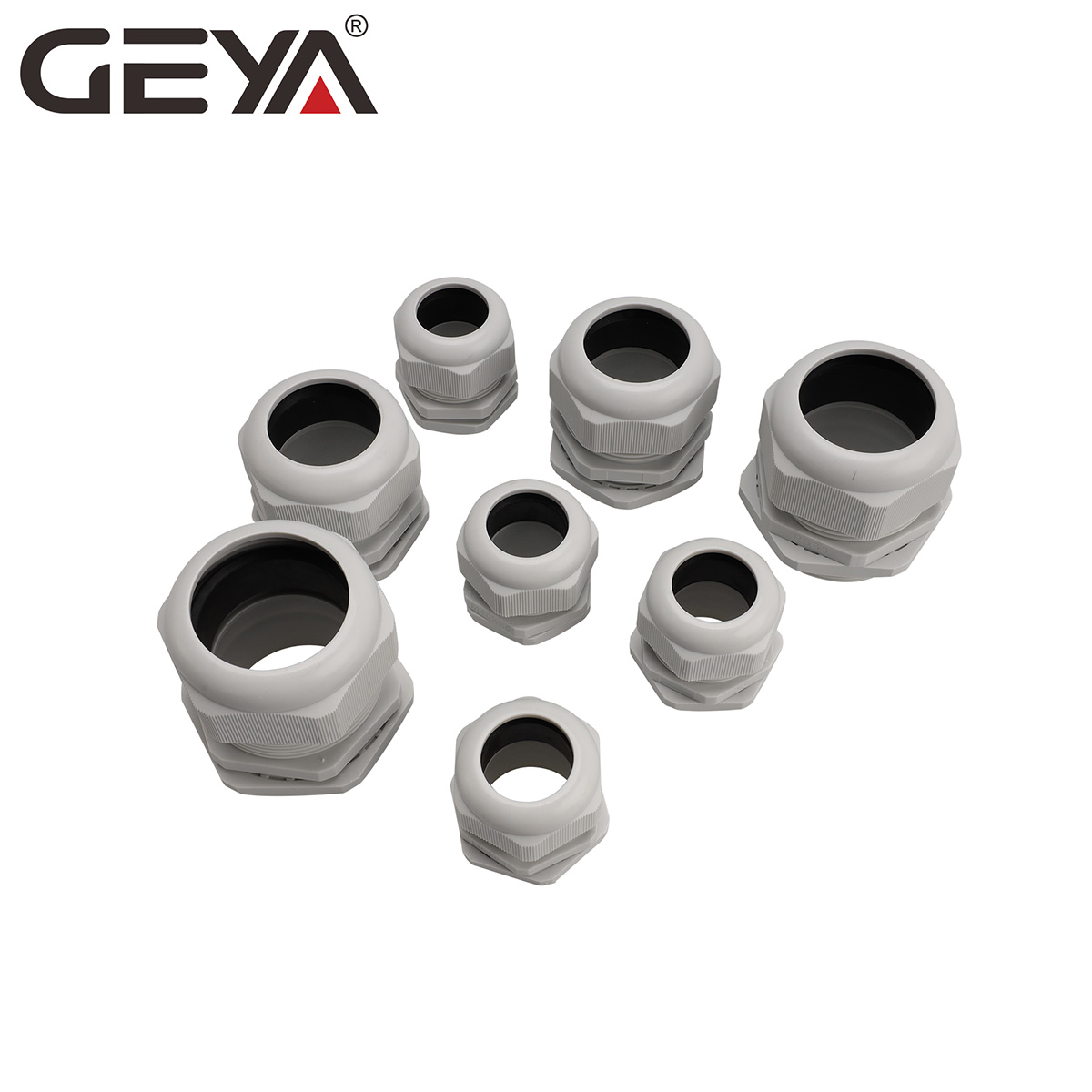 GEYA PG Type PG48 Nylon Rubber PA66 Cable Glands (United Structure) with CE ROHS IP68 Can Customized