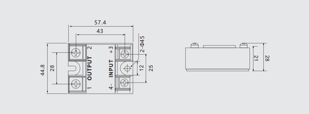 GEYA GSR1-1 10DA-120DA Single Phase Din Rail 3.3v DC to DC 24v Solid State Switching Control SSR 25DA Relay 40A 12V 5V 40amp