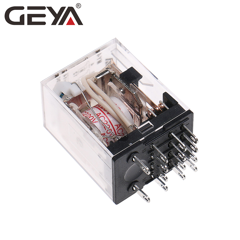 GEYA General Purpose Relay HH54P MY4 Electromagnetic Relay Series Base