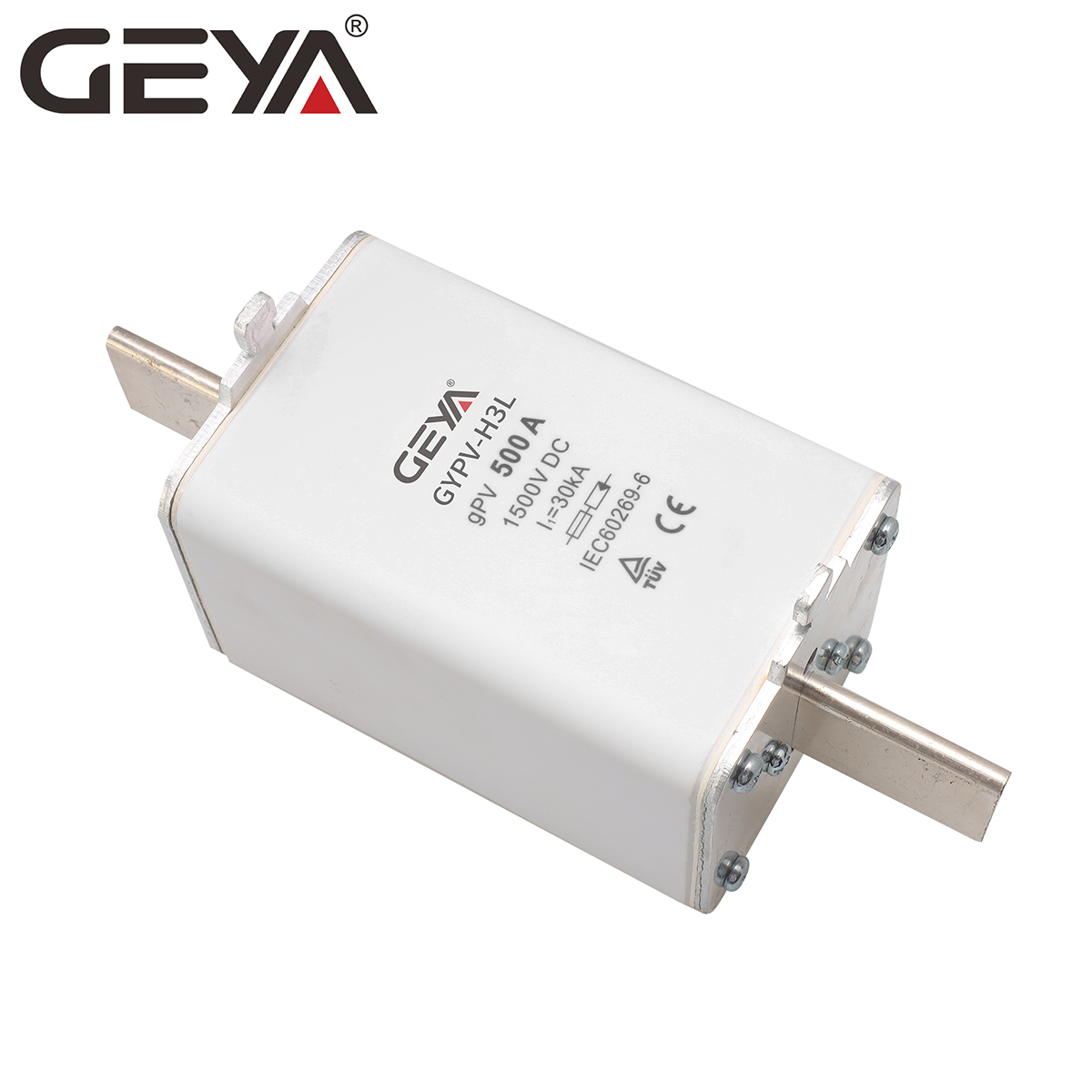 GEYA GYPV-H3L 500A 1500V DC China 125-500A Fuse Link Low Voltage Fuse Automatic Fuse SOLAR Square PV