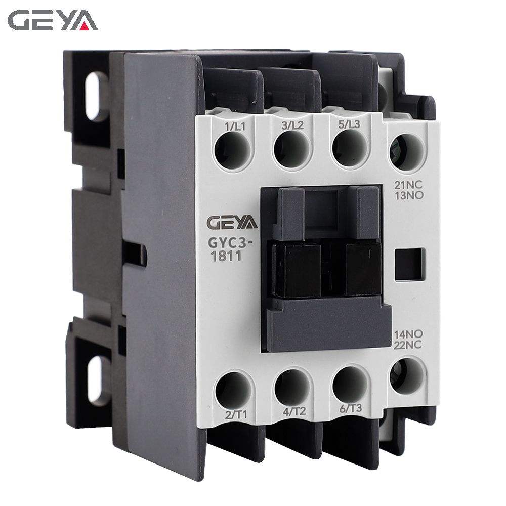 GEYA Manufacture AC Contactor  3P 4P Magnetic Contactor OEM Direct Deal Ac Types of Contactors 220V 380V