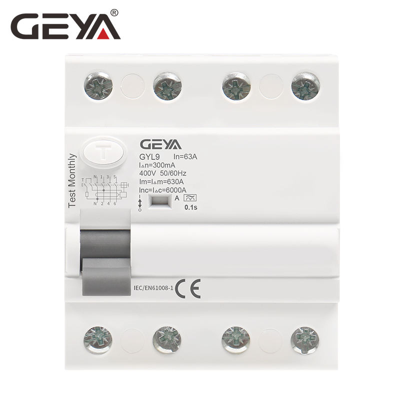 GEYA GYL9M 4P 40A RCBO Residual Current Circuit Breaker