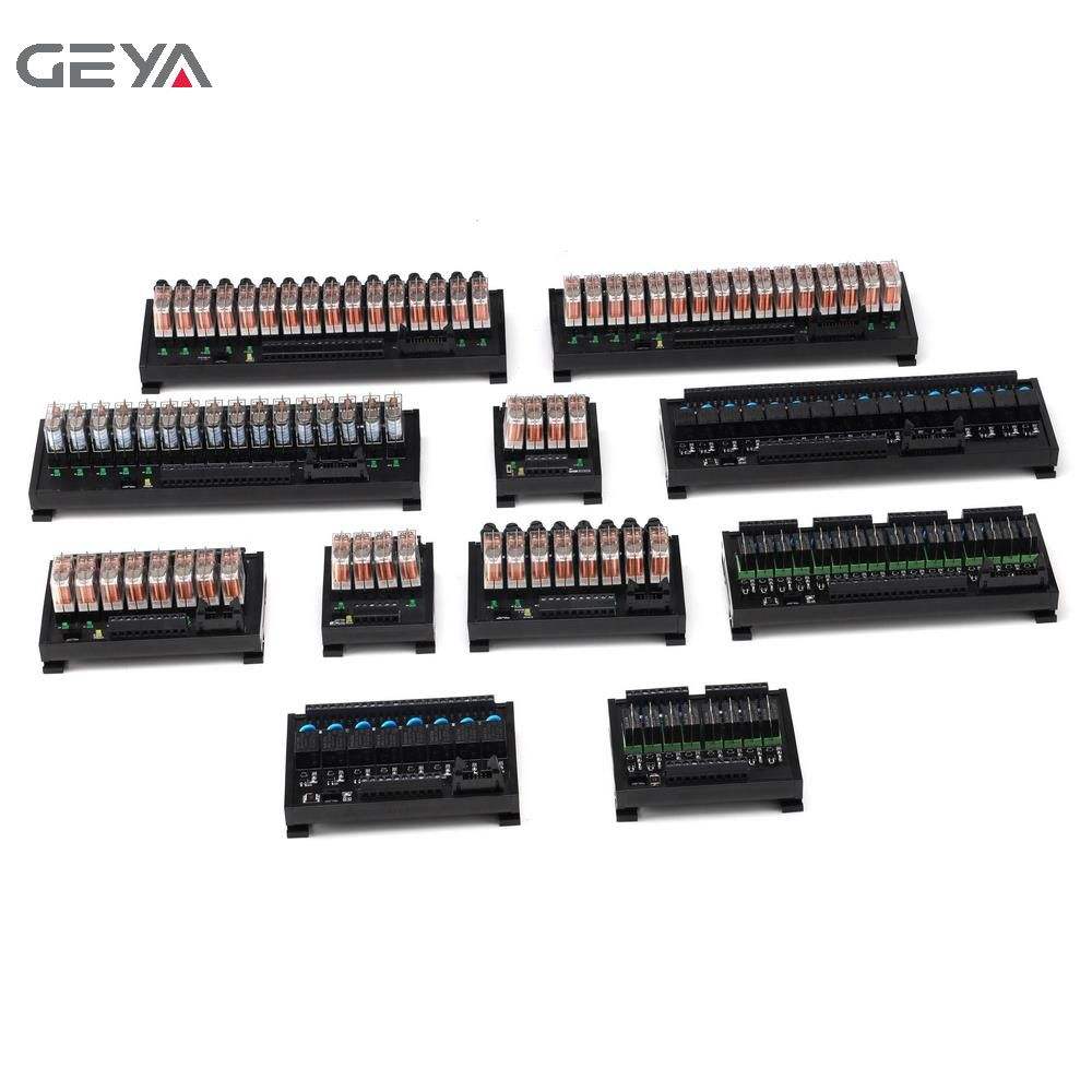 GEYA FY-NGG2R-6C+Fuse Din Rail 6 Channel Relay Module with Fuse Protection Relay PLC Price Modbus Programmable Relay