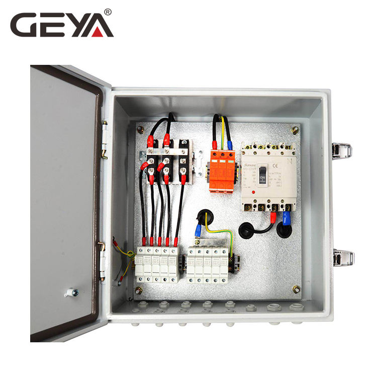 GEYA Outdoor Solar Energy PV DC 1000V 16 String Combiner Box IP65 Waterproof Junction Box