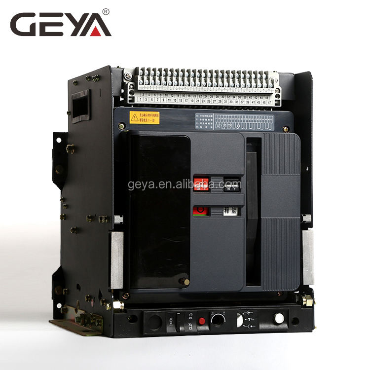 GEYA GYW1 ACB 3 Pole or 4 Pole Intelligent Universal Fixed Type or Drawer Type 3200A air Circuit Breaker