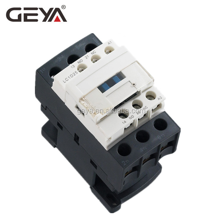 GEYA New Type LC1-D CJX2-32 10 AC Contactor 3 Pole 32A Industrial Use 220V Contactor