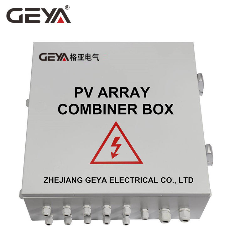 GEYA 10 Strings PV ARRAY Combiner Box for Solar System DC 1000V