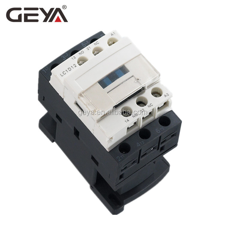 GEYA New Type LC1-D CJX2-32 10 AC Contactor 3 Pole 32A Industrial Use 220V Contactor