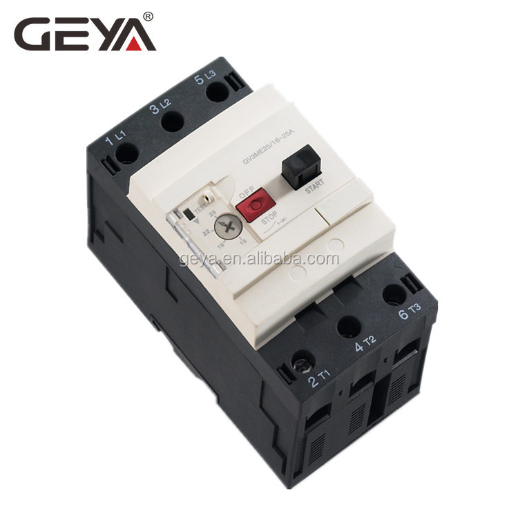 GEYA Factory Cheap Price GV1 GV2 GV3 Air Switch 0.1A-32A Motor Protection Thermal Switch