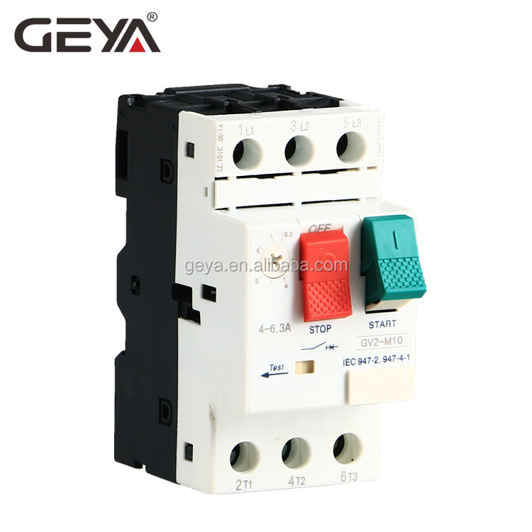 GEYA Factory Cheap Price GV1 GV2 GV3 Air Switch 0.1A-32A Motor Protection Thermal Switch