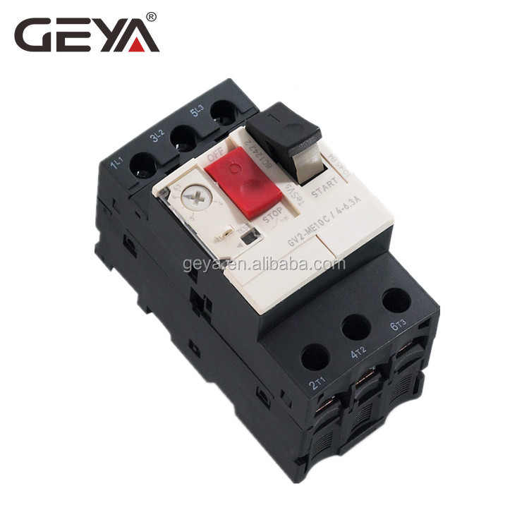 GEYA Best Quality GV3-ME TeSys Telemecanique Motor Circuit Breaker From 6A to 80A