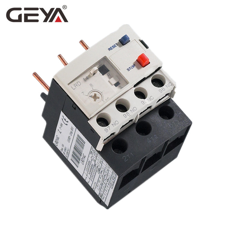 GEYA LRD Series Telemecanique Thermal Overload Relay Protection Relay Electromechanical Relay