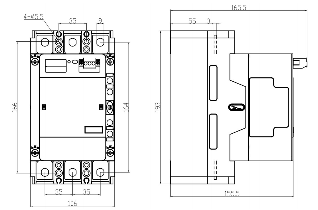 GEYA 225A 440V Contactor Electric High Voltage Ac Contactor Circuit Breaker Wenzhou Ac Magnetic Definite Purpose Contactor