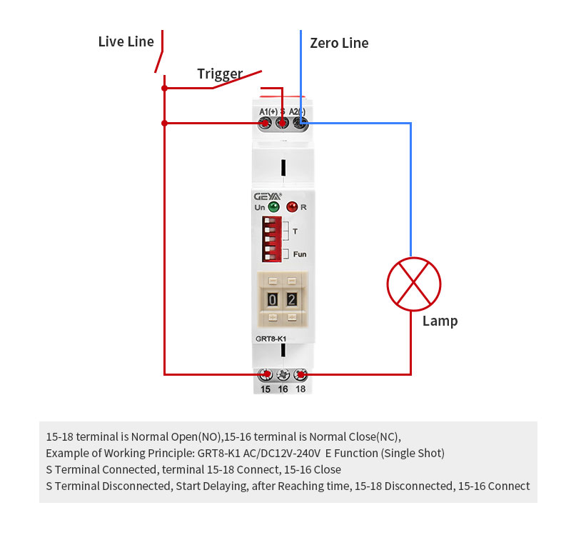 GEYA GRT8-K2 A230 AC 230V Low Stock Digital Setting Time Relay 24 Hours Timer Relay Digital Time Delay Relay Circuit