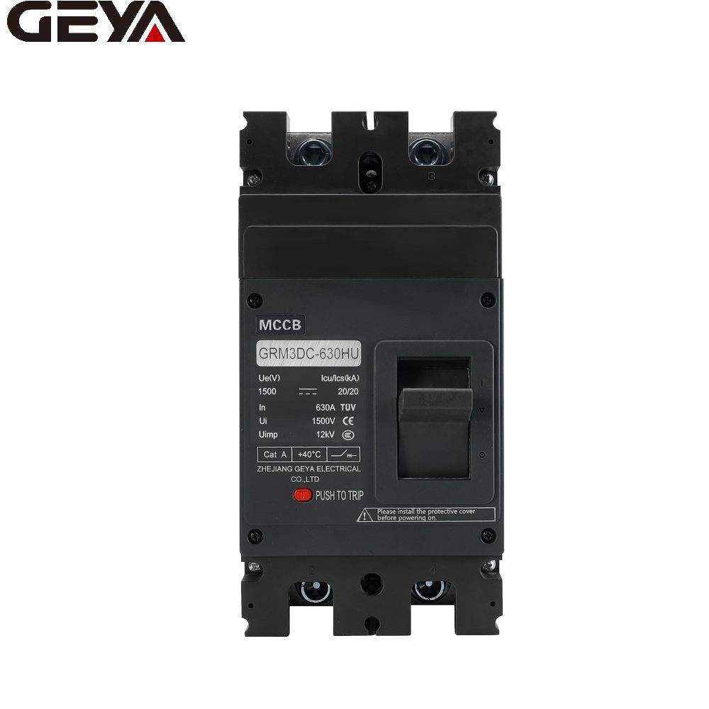 GEYA GRM3DC-630HU-2P 630A DC1500V Manufacturer Professional Wholesale Top Quality Smart Mccb Electronic Moulded case Breaker Oem
