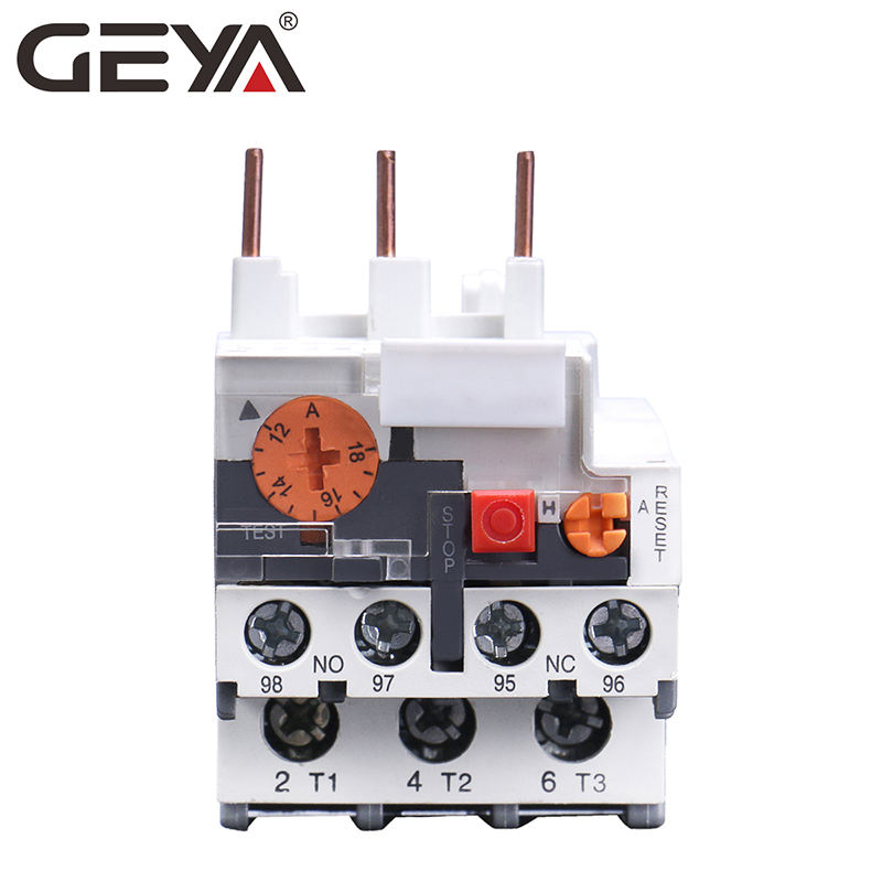 GEYA LR2 D13 Telemecanique Thermal Overload Relay 0.1A  0.25A 0.4A 0.63A 1A 1.6A 2.5A 4A 6A 8A 10A 25A Thermal Relay Factory GEYA LR2 D13 Telemecanique Thermal Overload Relay 0.1A  0.25A 0.4A 0.63A 1A 1.6A 2.5A 4A 6A 8A 10A 25A Thermal Relay Factory