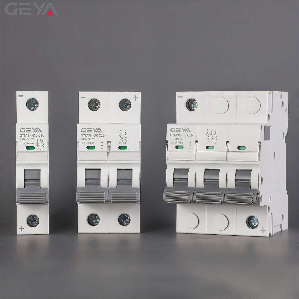 GEYA Solar PV System 1000V 1200V DC C20 Mcb Automatic Amp Mini Circuit Breaker/ Mcb 2pole 4pole