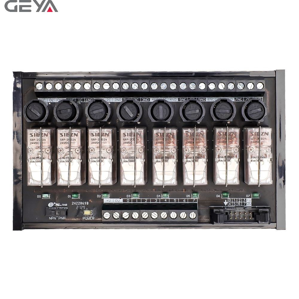 GEYA FY-NGG2R-2C with Fuse Relay Board with Fuse Protection 12V 24V Rs485 Relay 2-Channel 8 Channel Relay Module 240 v