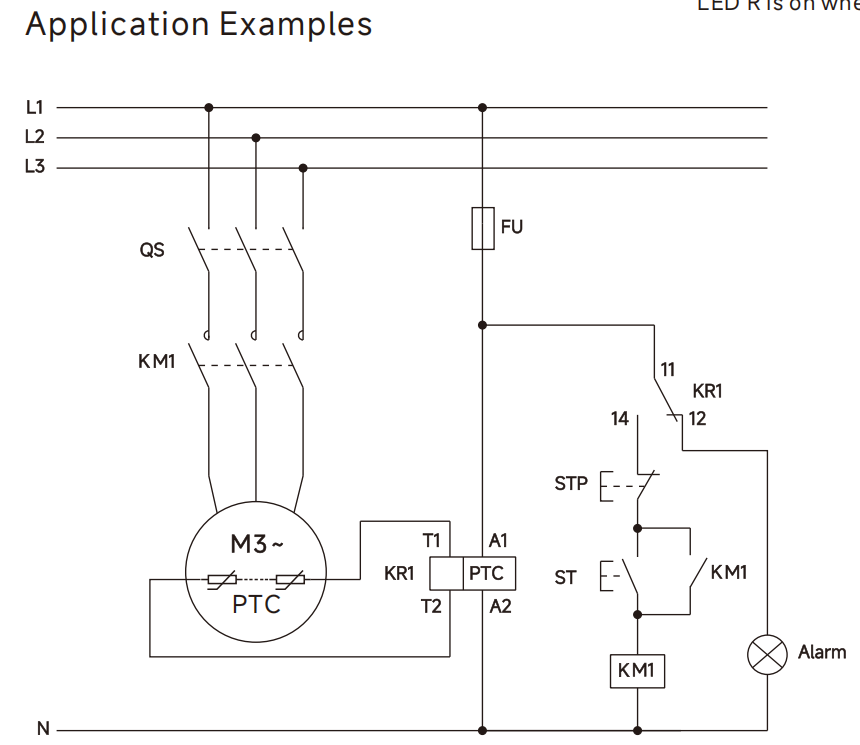 GEYA GRP8-01 AC/DC 24-240V Thermistor Motor protection Ptc Relay Fridge for Compressor Motor Start