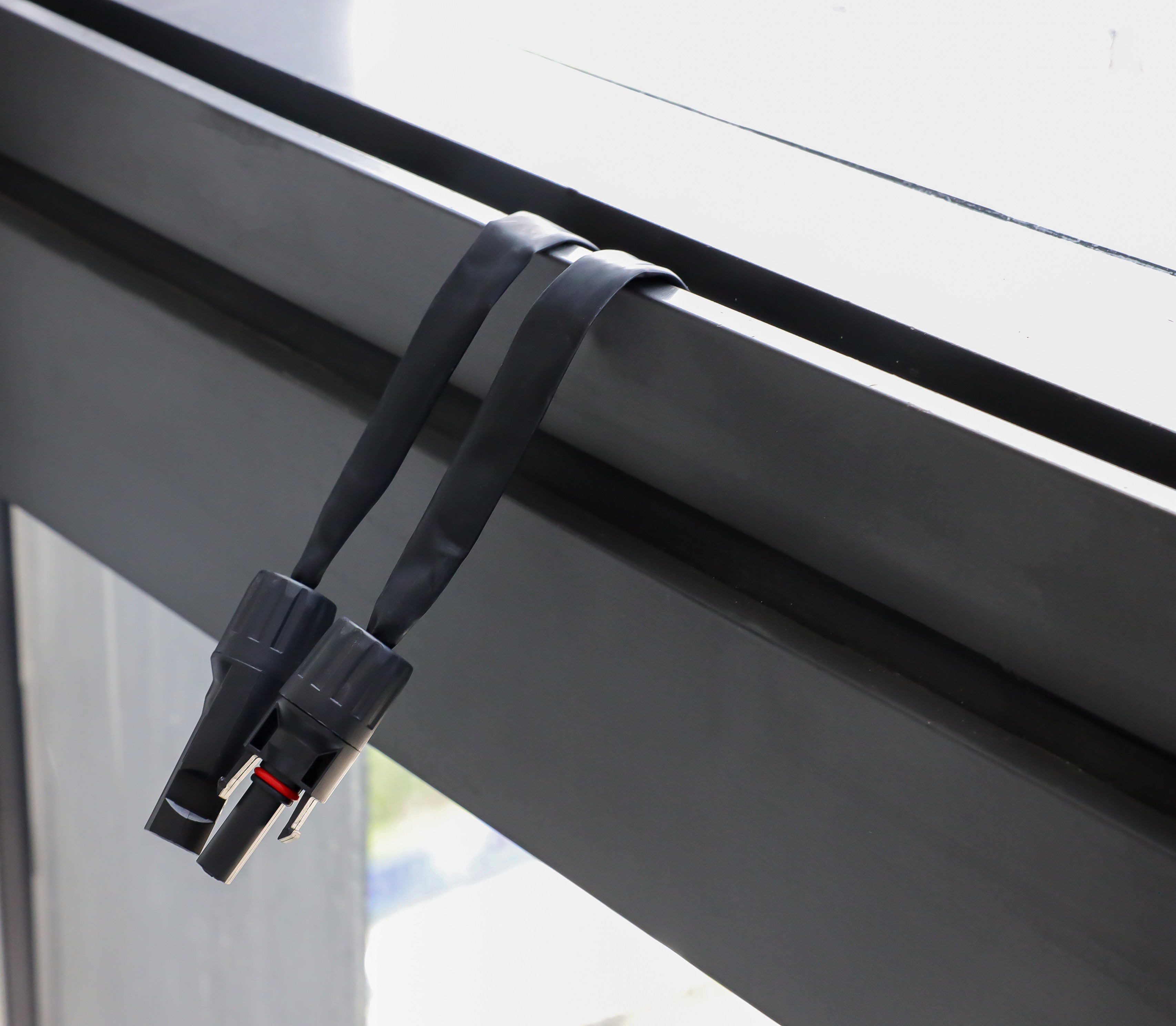 GEYA 6mm2 Flat Copper Strip 4 Connecting Wire Soft Solar 30CM/2M Length Male Female Connectors Solar PV Charging Cable
