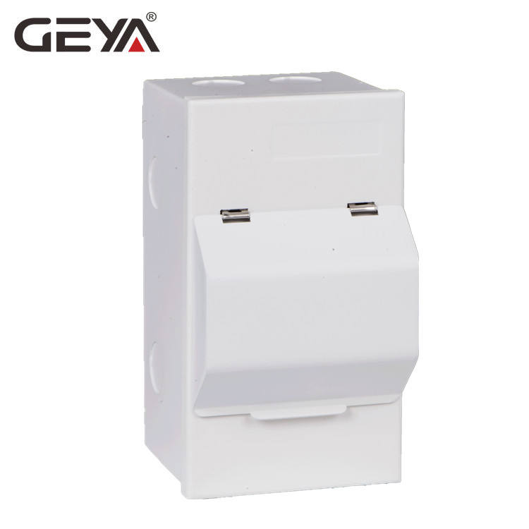 GEYA Good Price British Plastic Electrical Mcb Power Distribution Box 4way for Low Voltage ODM OEM