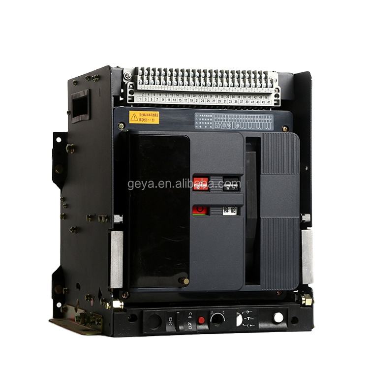GEYA New Products GYW1 ACB 6300A 4 Pole Drawer Frame Intelligent Universal Air Circuit Breaker