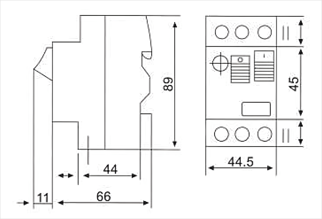 GEYA Motor protection Circuit Breaker  Motor Gv2 Electric Motor Switch Moulded Case Circuit Breaker MPCB